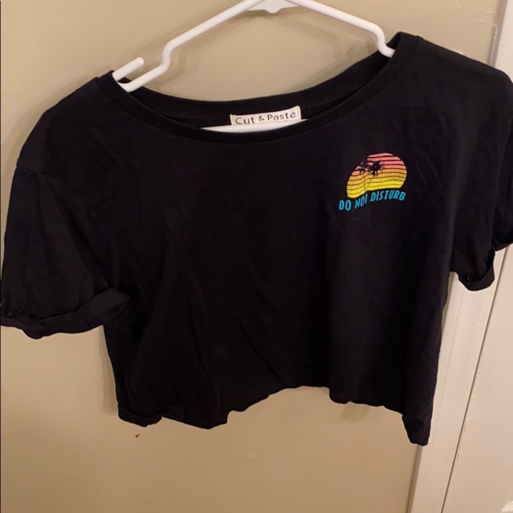 cropped tshirt